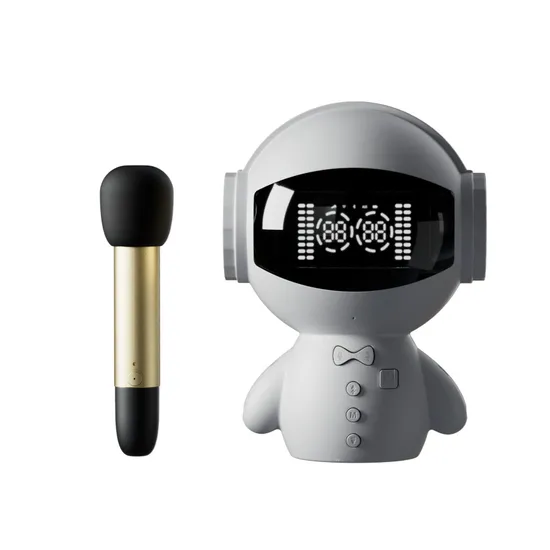 Tw M100 Robot Smart Karaoke Bluetooth Speaker Ai Voice Intercom with Microphone