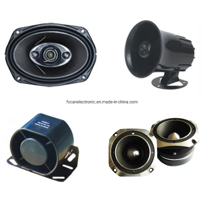 Subwoofer de alto-falante para carro, sirene piezo, sirene eletrônica, alarme piezo, tweeter piezo, driver de alto-falante de buzina